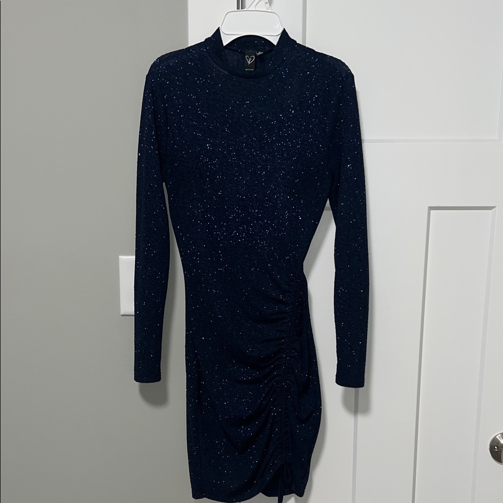 Windsor “Sparkle Up The Night Glitter Knit Mini Dress” - Picture 4 of 6